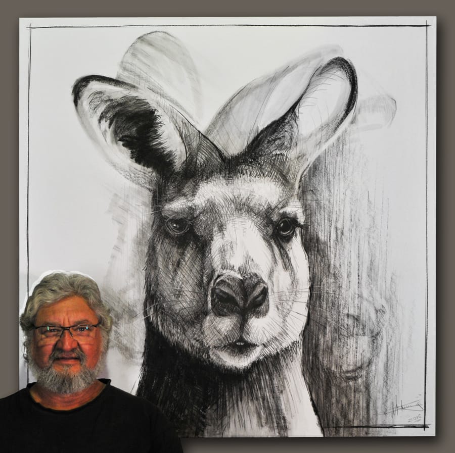 Portrait of Kangaroo 16A by Michael Chorney