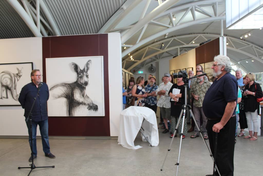 From the opening of Portrait of Kangaroo No. 4+1 photos courtesy of Alexandrina Council 3