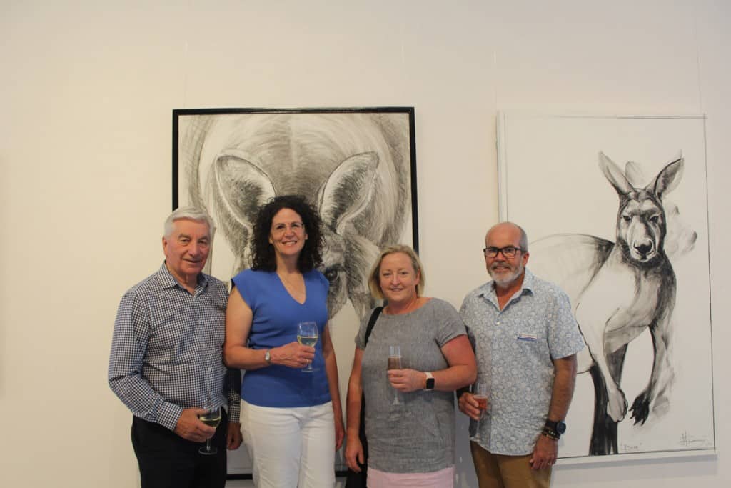 From the opening of Portrait of Kangaroo No. 4+1 photos courtesy of Alexandrina Council 1